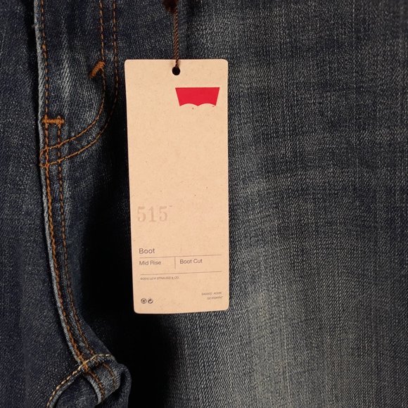 Levi's Women's Boot Cut 515 Mid Rise Jeans Sz. 10M - Picture 6 of 12